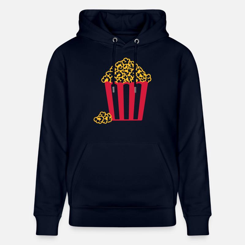 Pop-corn - Sweat à capuche bio CRUISER Stanley/Stella Unisexe - marine