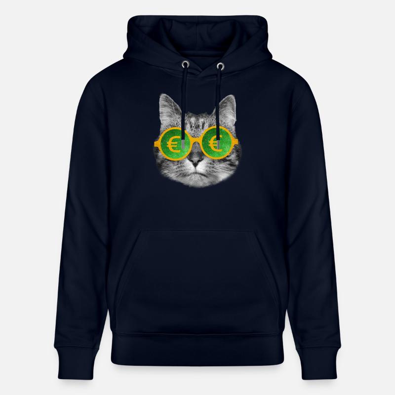 Katzengeldbrille - Stanley/Stella Unisex Bio-Hoodie CRUISER  - Navy