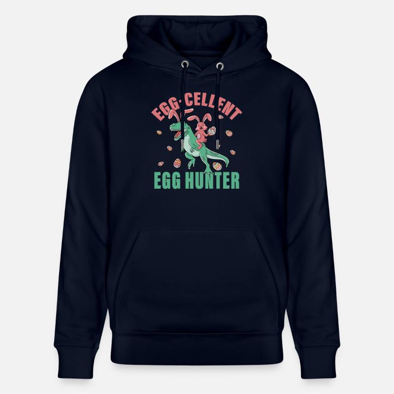 Eier-cellent Eierjäger - Stanley/Stella Unisex Bio-Hoodie CRUISER  - Navy
