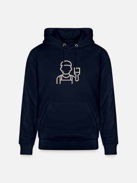 Der Maler - Stanley/Stella Unisex Bio-Hoodie CRUISER  - Navy