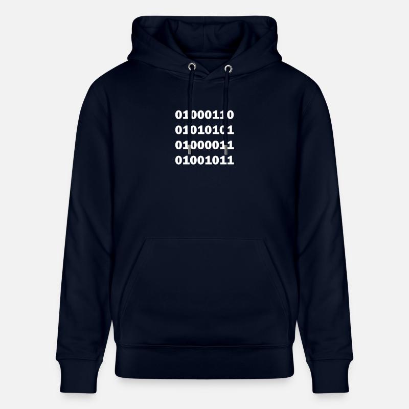 Binär Code Fuck - Stanley/Stella Unisex Bio-Hoodie CRUISER  - Navy