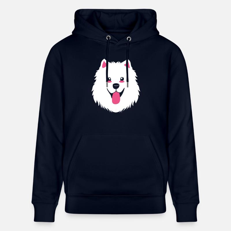Chien Samoyède Samoyède - Sweat à capuche bio CRUISER Stanley/Stella Unisexe - marine