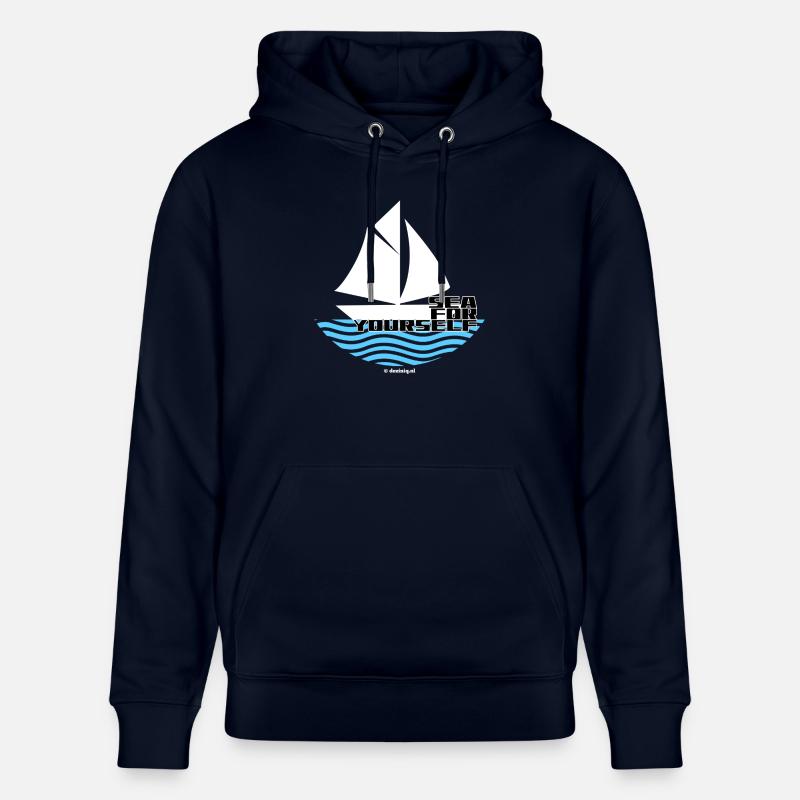 Sea For Yourself - Sweat à capuche bio CRUISER Stanley/Stella Unisexe - marine