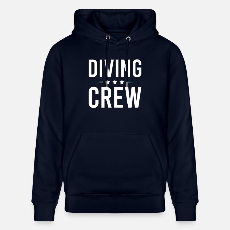 Équipage de plongée - Sweat à capuche bio CRUISER Stanley/Stella Unisexe - marine