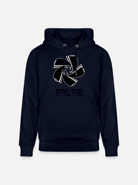 Spiral Tribe - Stanley/Stella CRUISER Unisex Organic Hoodie - navy