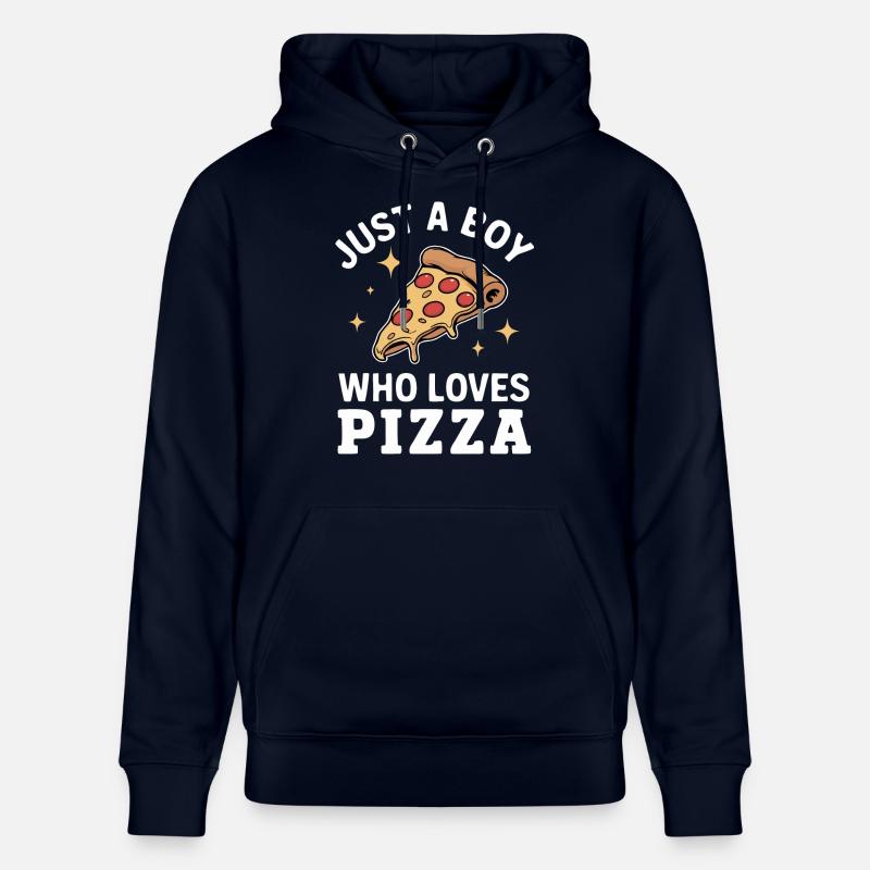 Pizza Italie Restauration rapide - Sweat à capuche bio CRUISER Stanley/Stella Unisexe - marine