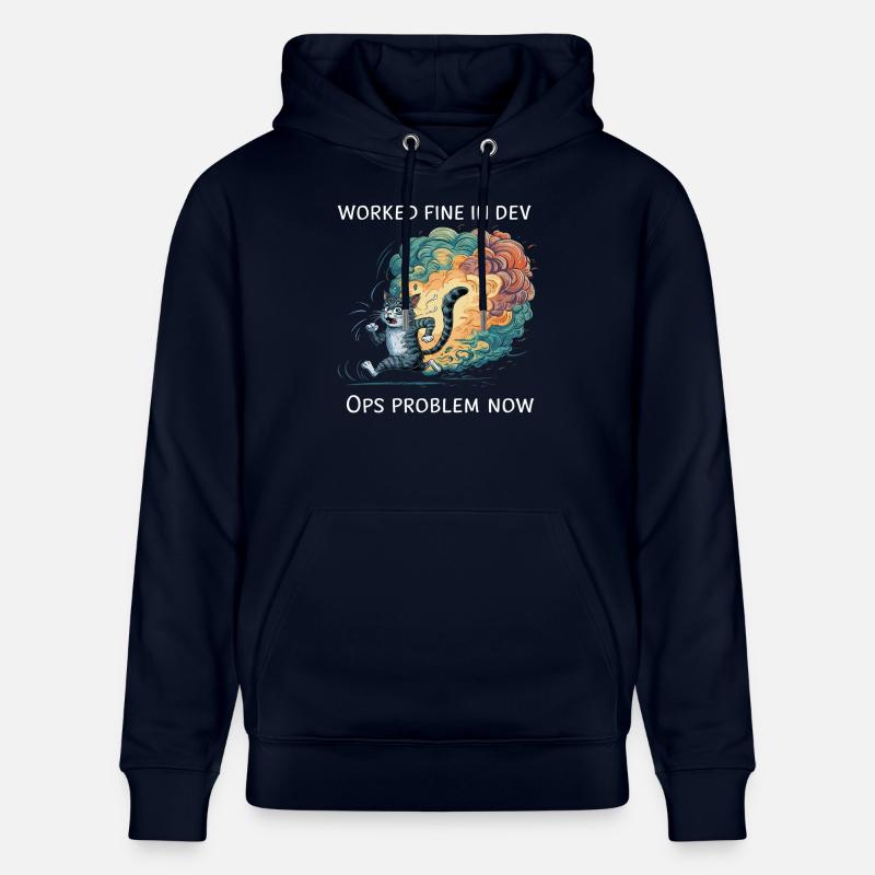 DevOps - Stanley/Stella Unisex Bio-Hoodie CRUISER  - Navy