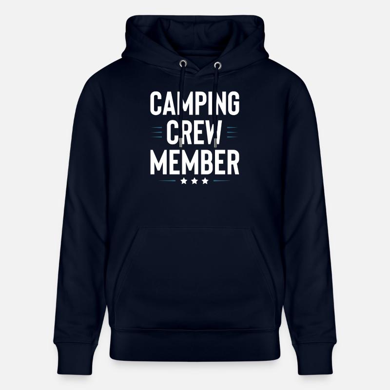 Équipe de camping - Sweat à capuche bio CRUISER Stanley/Stella Unisexe - marine