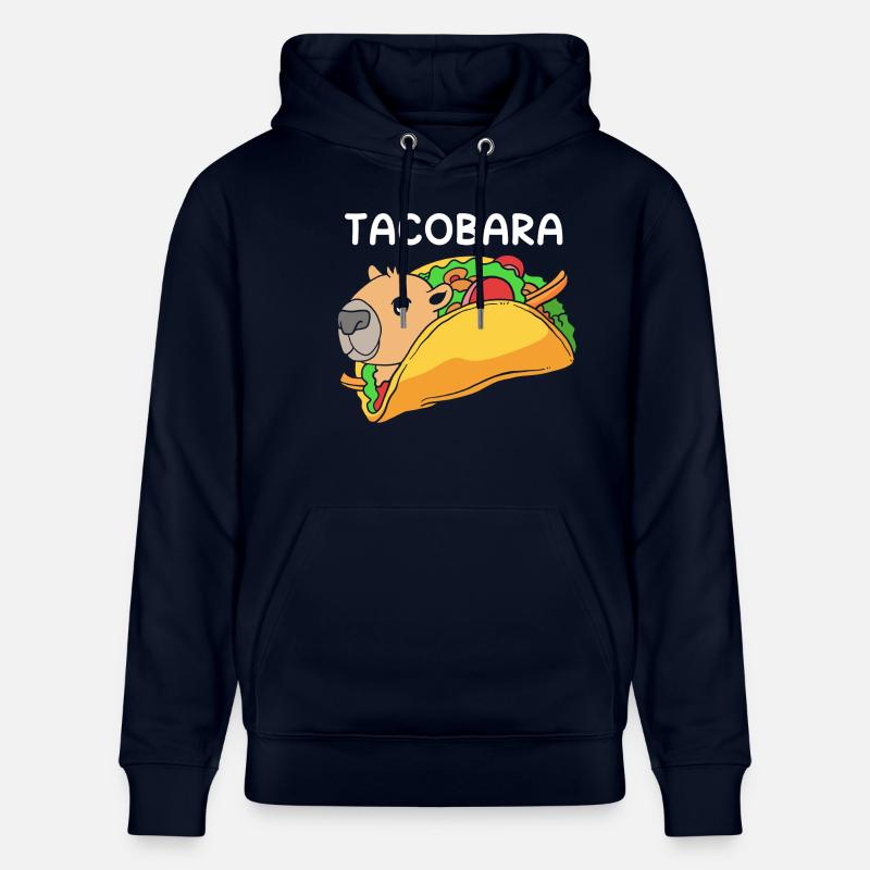 Capybara Taco - Sweat à capuche bio CRUISER Stanley/Stella Unisexe - marine