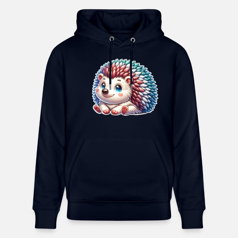 Hérisson - Sweat à capuche bio CRUISER Stanley/Stella Unisexe - marine