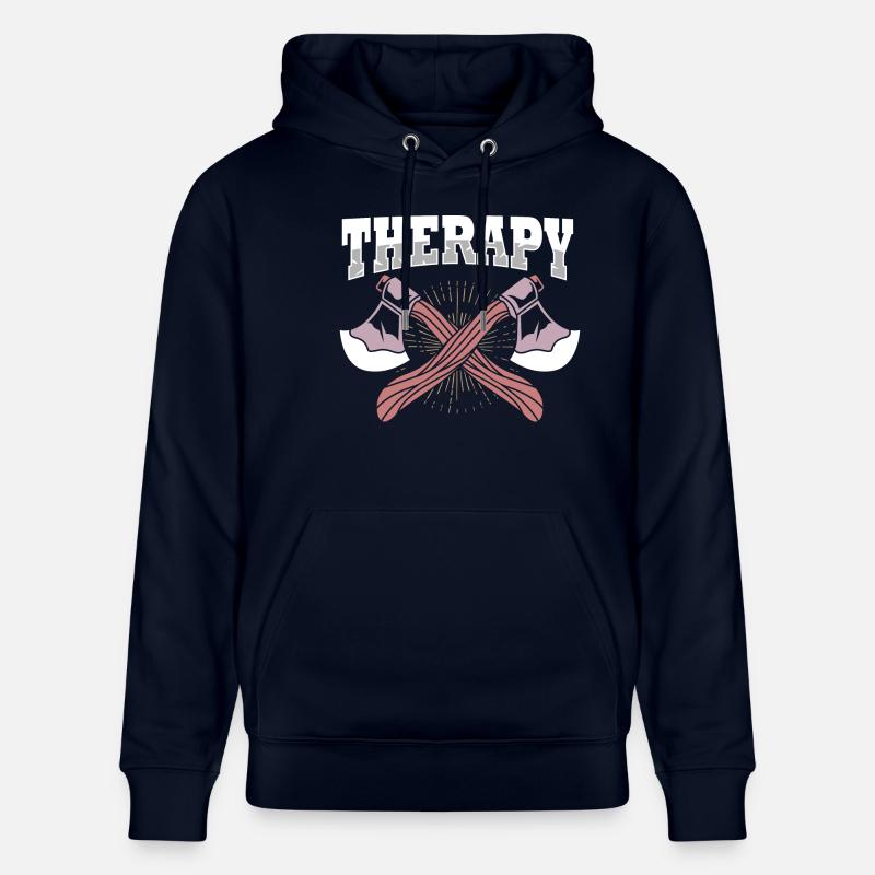 Hache - Sweat à capuche bio CRUISER Stanley/Stella Unisexe - marine