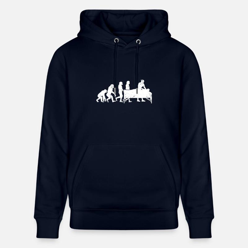 Masseur Evolution Massage geschenk entspannung - Stanley/Stella Unisex Bio-Hoodie CRUISER - Navy