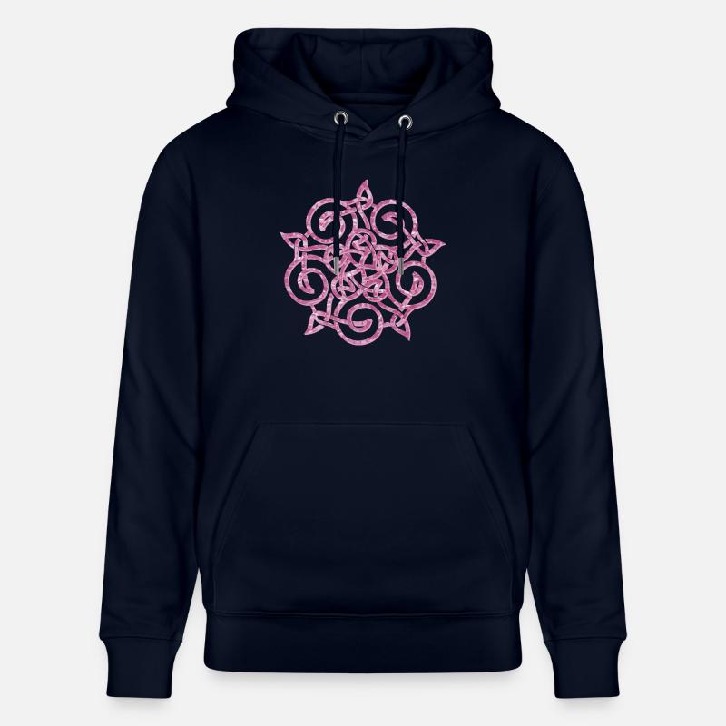 noeud celtique 20 e 60 - Sweat à capuche bio CRUISER Stanley/Stella Unisexe - marine