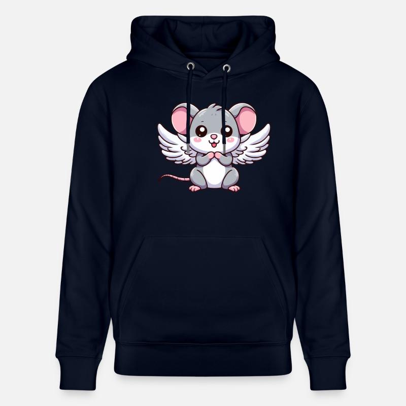 Ailes d’ange de souris - Sweat à capuche bio CRUISER Stanley/Stella Unisexe - marine