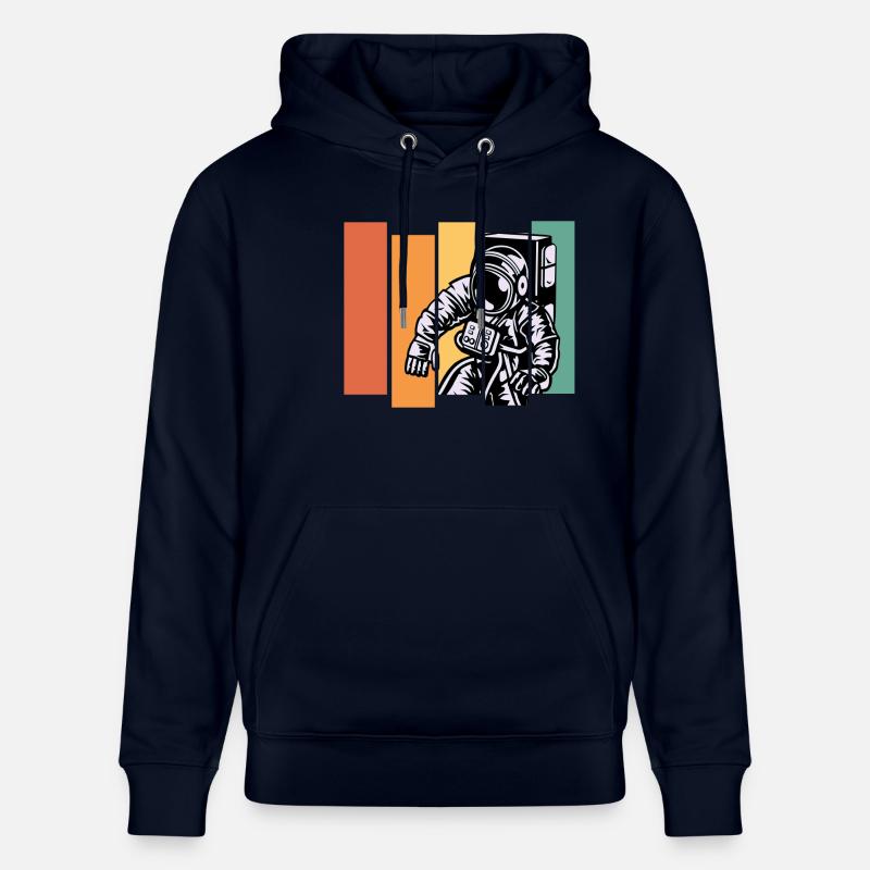 Astronaut Raumfahrt - Stanley/Stella Unisex Bio-Hoodie CRUISER - Navy