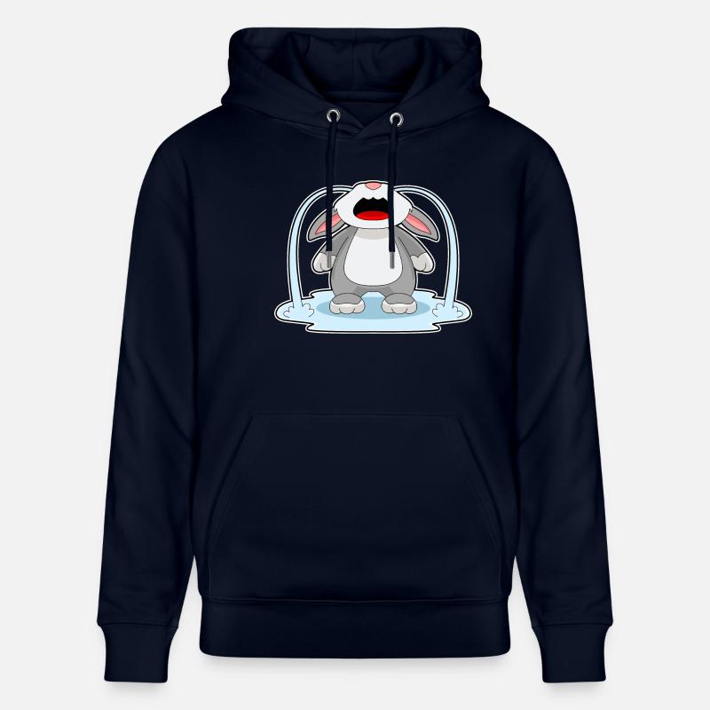 Lapin triste - Sweat à capuche bio CRUISER Stanley/Stella Unisexe - marine