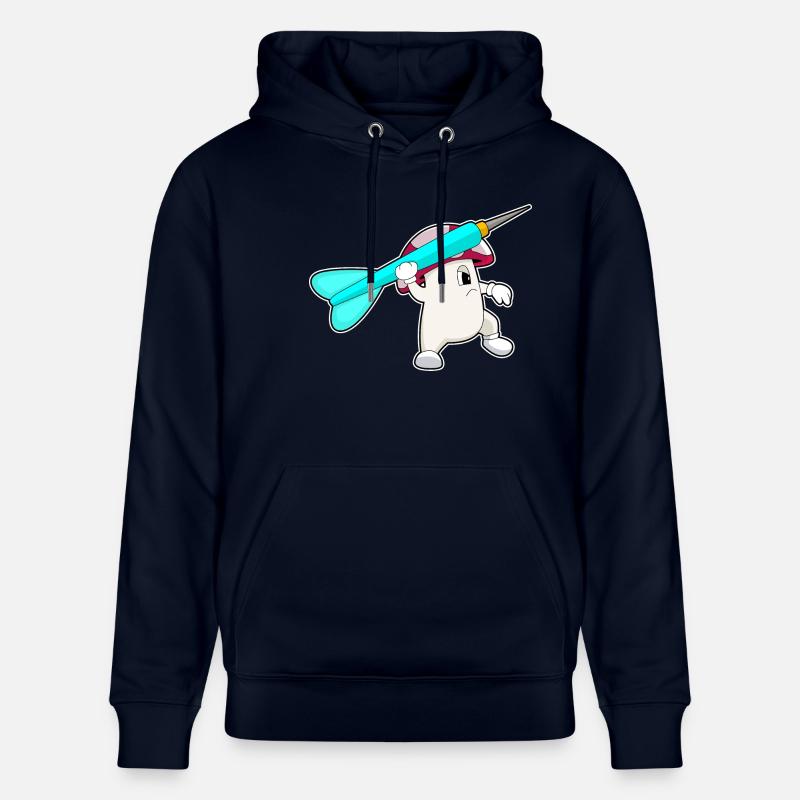 Fléchette aux champignons - Sweat à capuche bio CRUISER Stanley/Stella Unisexe - marine