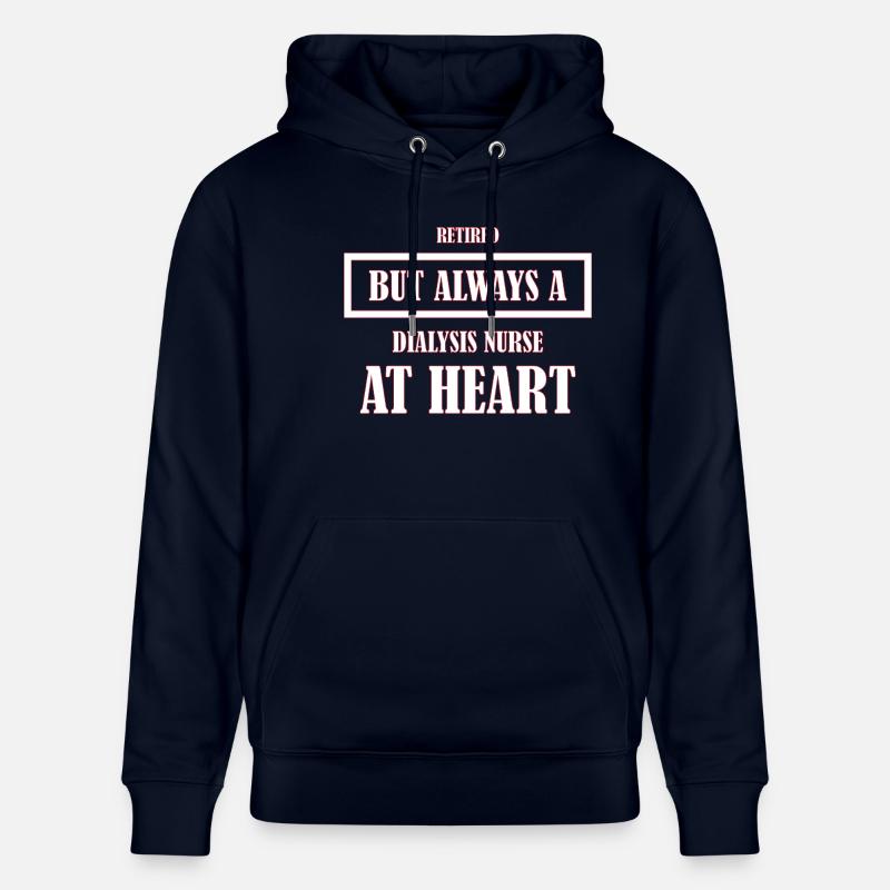 Dialyse Krankenschwester - Stanley/Stella Unisex Bio-Hoodie CRUISER  - Navy
