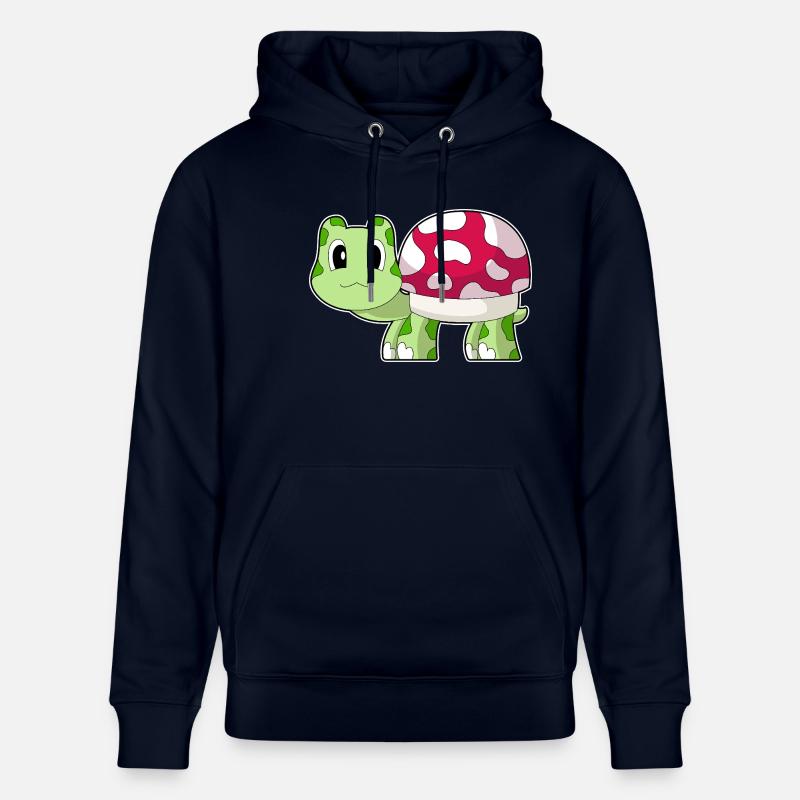 Champignon Tortue - Sweat à capuche bio CRUISER Stanley/Stella Unisexe - marine