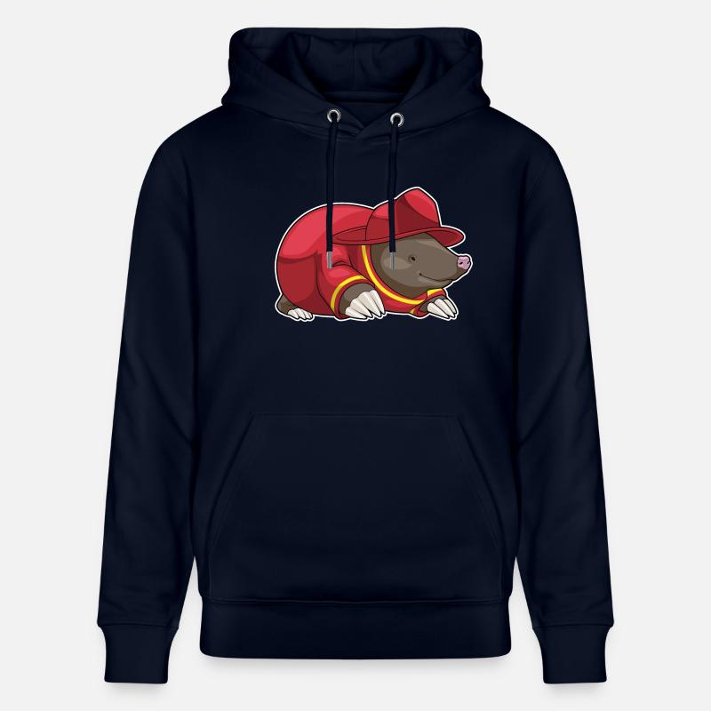 Pompiers de Mole - Sweat à capuche bio CRUISER Stanley/Stella Unisexe - marine