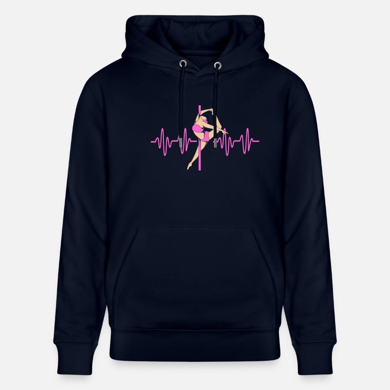 Pole Dance - Stanley/Stella Unisex Bio-Hoodie CRUISER  - Navy