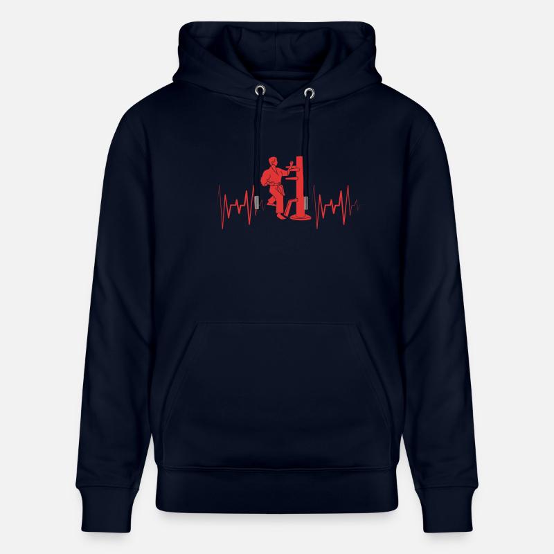 Wing Chun - Sweat à capuche bio CRUISER Stanley/Stella Unisexe - marine