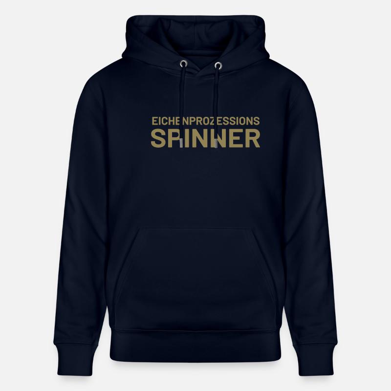 Lustiger Spruch Eichenprozessionsspinner witzig - Stanley/Stella Unisex Bio-Hoodie CRUISER  - Navy