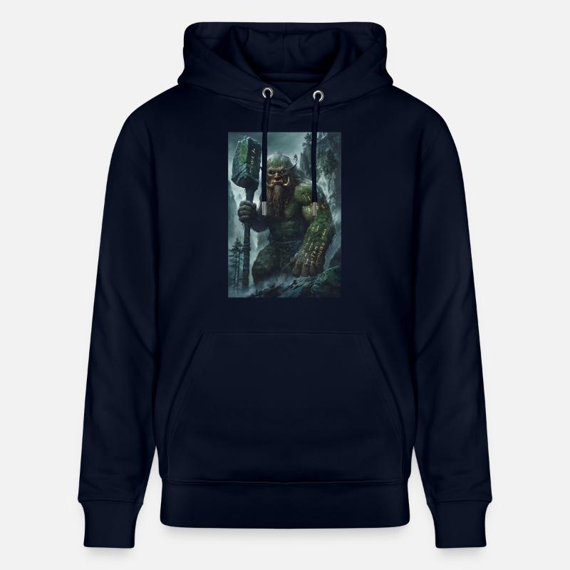 Mythologie géante Cadeau géant - Sweat à capuche bio CRUISER Stanley/Stella Unisexe - marine
