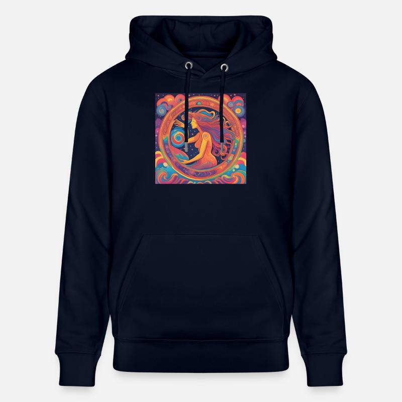 Cadeau de célébration d’anniversaire Vierge - Sweat à capuche bio CRUISER Stanley/Stella Unisexe - marine