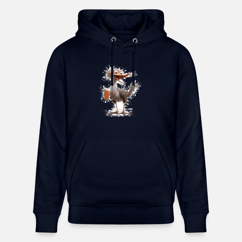 Strauss Bière Drôle - Sweat à capuche bio CRUISER Stanley/Stella Unisexe - marine