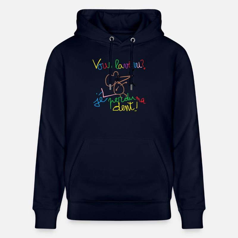 Vous lavé vu ? - Sweat à capuche bio CRUISER Stanley/Stella Unisexe - marine