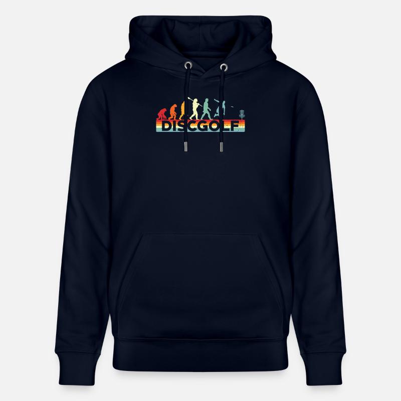 Discgolf Evolution Discgolf - Stanley/Stella Unisex Bio-Hoodie CRUISER  - Navy