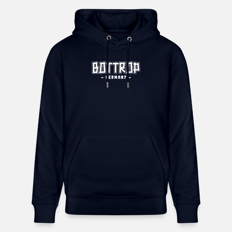 Bottropérine Bottroper Bottrop - Sweat à capuche bio CRUISER Stanley/Stella Unisexe - marine