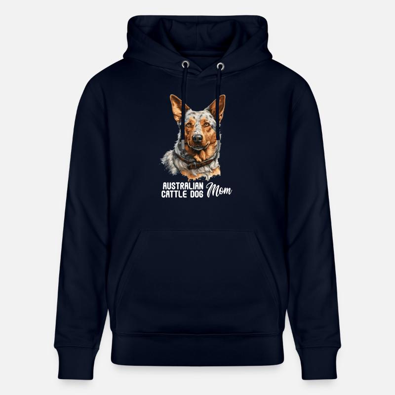 Hund Bouvier australien - Sweat à capuche bio CRUISER Stanley/Stella Unisexe - marine