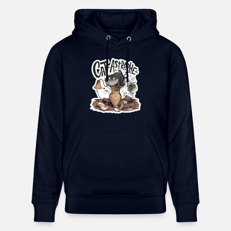 ASTROPHE DE CHAT - Sweat à capuche bio CRUISER Stanley/Stella Unisexe - marine