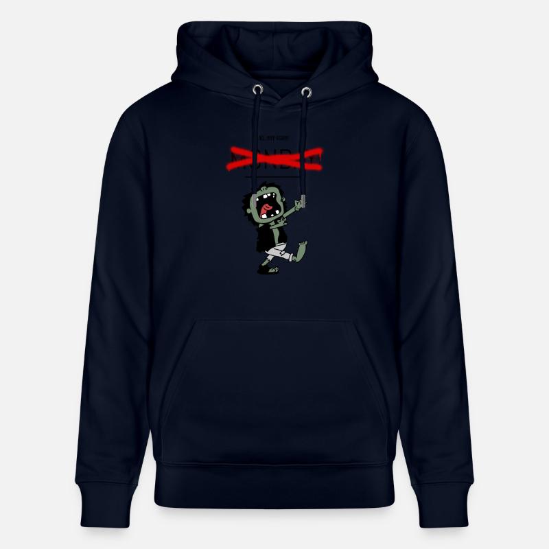 Je déteste les lundis - Sweat à capuche bio CRUISER Stanley/Stella Unisexe - marine