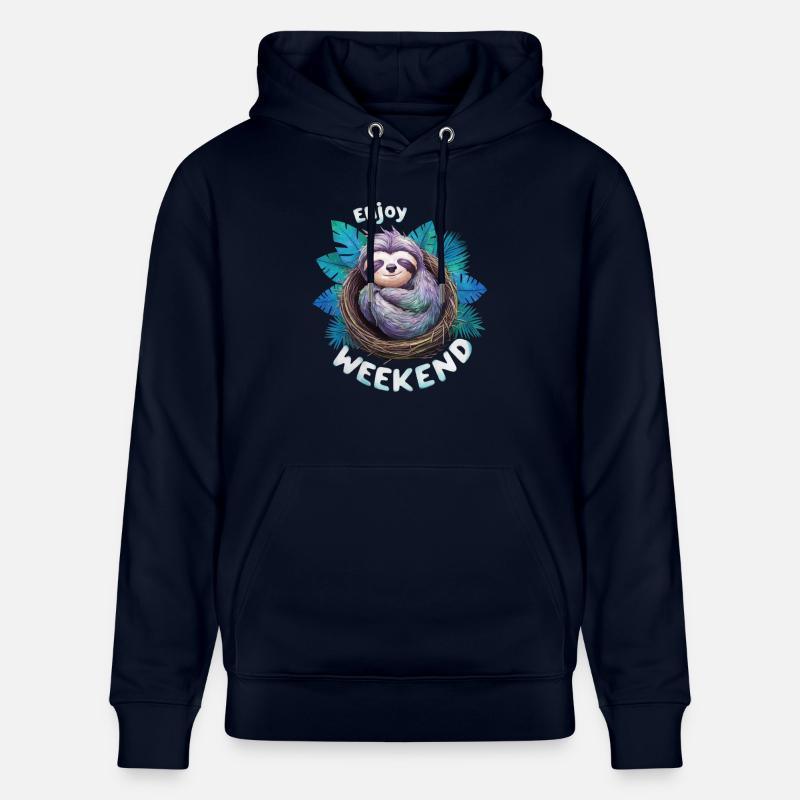 PROFITEZ DU WEEK-END - Sweat à capuche bio CRUISER Stanley/Stella Unisexe - marine