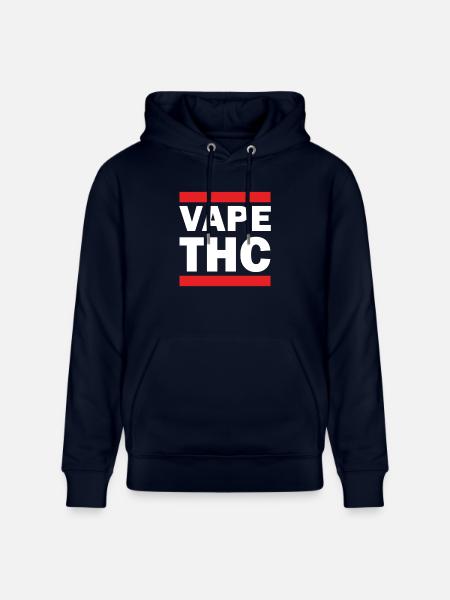 Vape THC White - Stanley/Stella CRUISER Unisex Organic Hoodie - navy