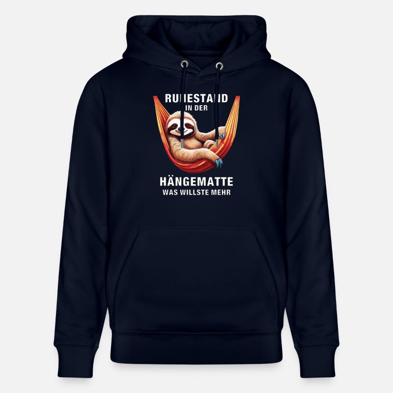 RETRAITE DANS LE HAMAC - Sweat à capuche bio CRUISER Stanley/Stella Unisexe - marine