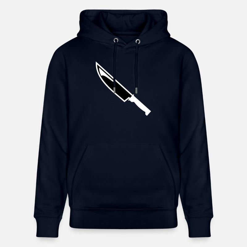 Knife - Stanley/Stella CRUISER Unisex Organic Hoodie - navy