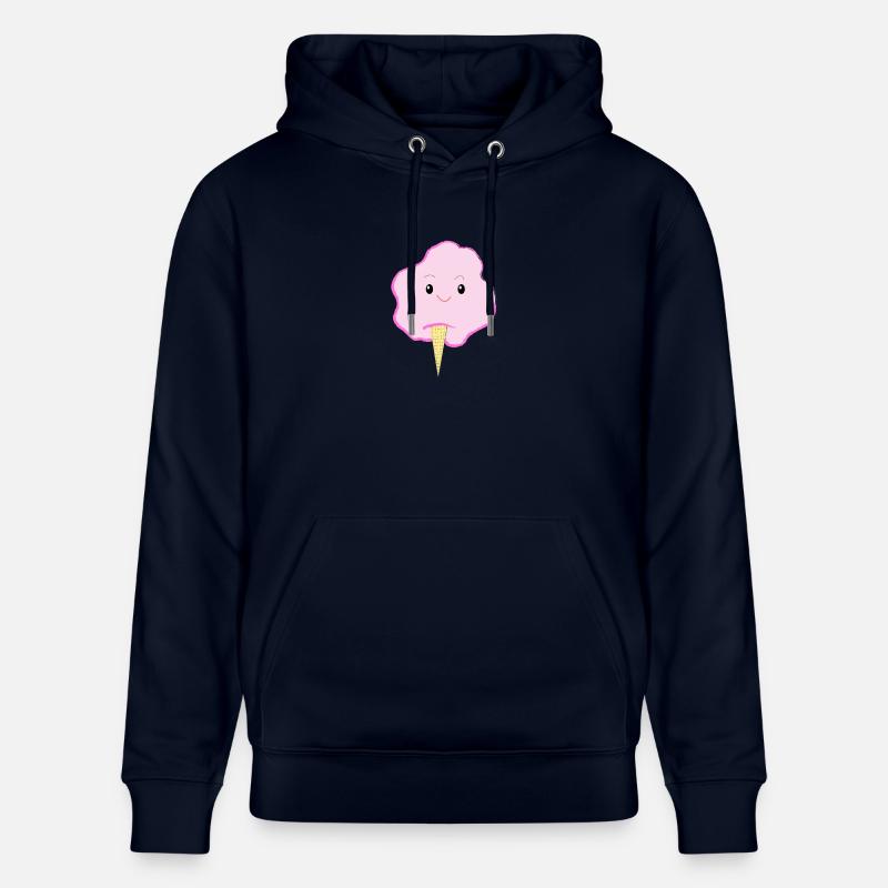 Fröhliche Zuckerwatte - Eis - Geschenkidee - Stanley/Stella Unisex Bio-Hoodie CRUISER  - Navy