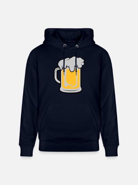 Maßkrug Bier - Stanley/Stella Unisex Bio-Hoodie CRUISER - Navy