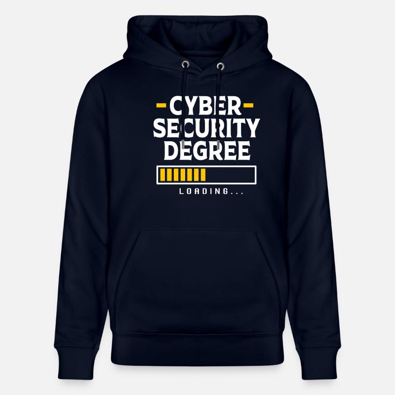 Cyber programmeur cybersécurité Hacker - Sweat à capuche bio CRUISER Stanley/Stella Unisexe - marine