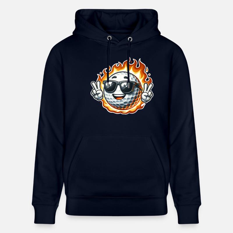 Golfe - Sweat à capuche bio CRUISER Stanley/Stella Unisexe - marine