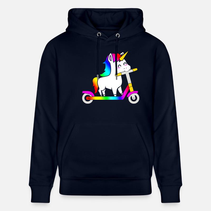 Scooter Roller - Stanley/Stella Unisex Bio-Hoodie CRUISER - Navy