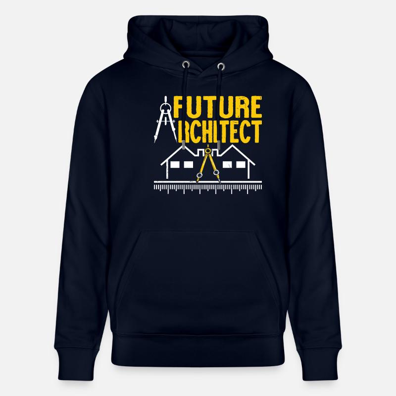 Architecte - Sweat à capuche bio CRUISER Stanley/Stella Unisexe - marine