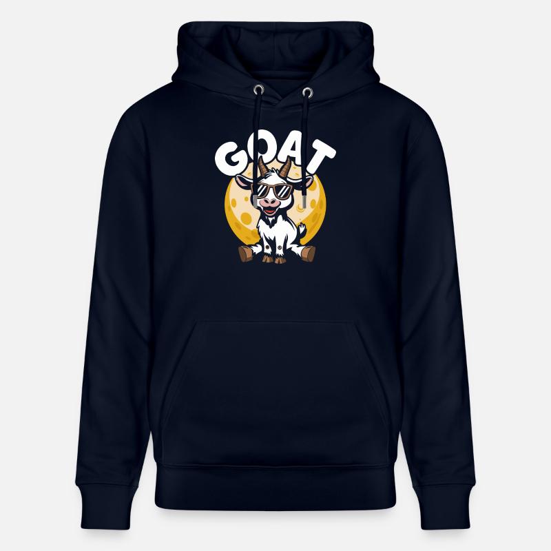 Je suis le GOAT - Sweat à capuche bio CRUISER Stanley/Stella Unisexe - marine