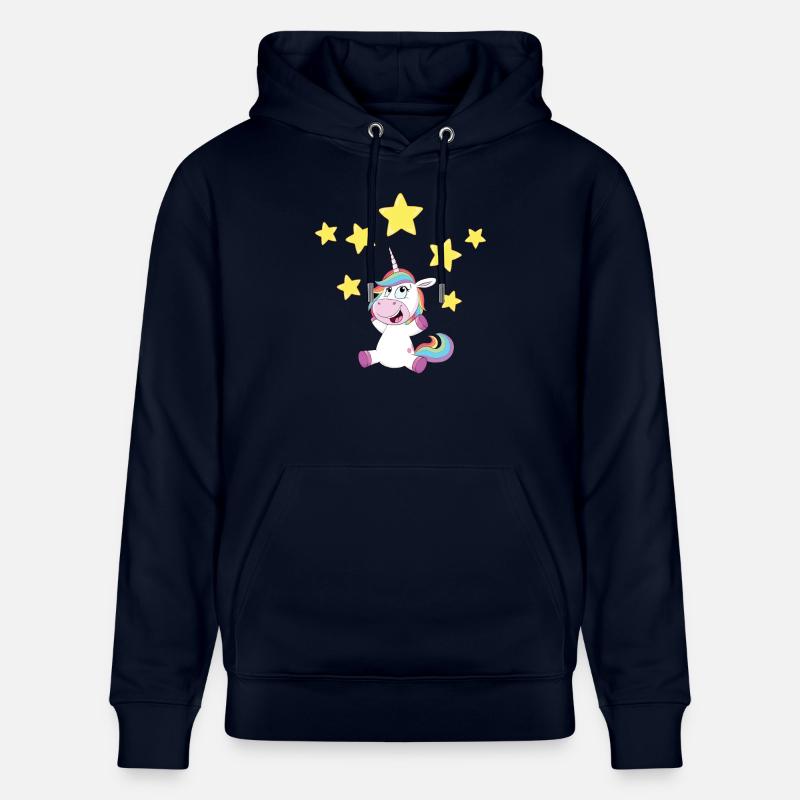 licorne - Sweat à capuche bio CRUISER Stanley/Stella Unisexe - marine