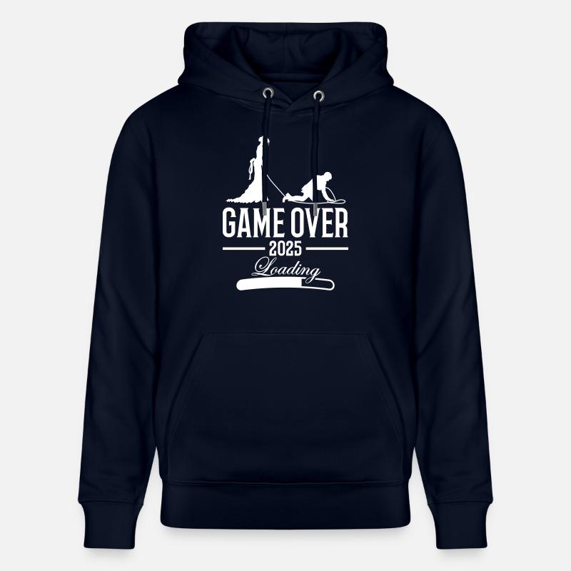 Wedding Loading 2025 Game Over - Sweat à capuche bio CRUISER Stanley/Stella Unisexe - marine