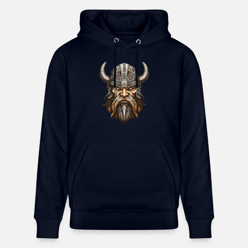 Guerrier viking Valhalla Odin - Sweat à capuche bio CRUISER Stanley/Stella Unisexe - marine